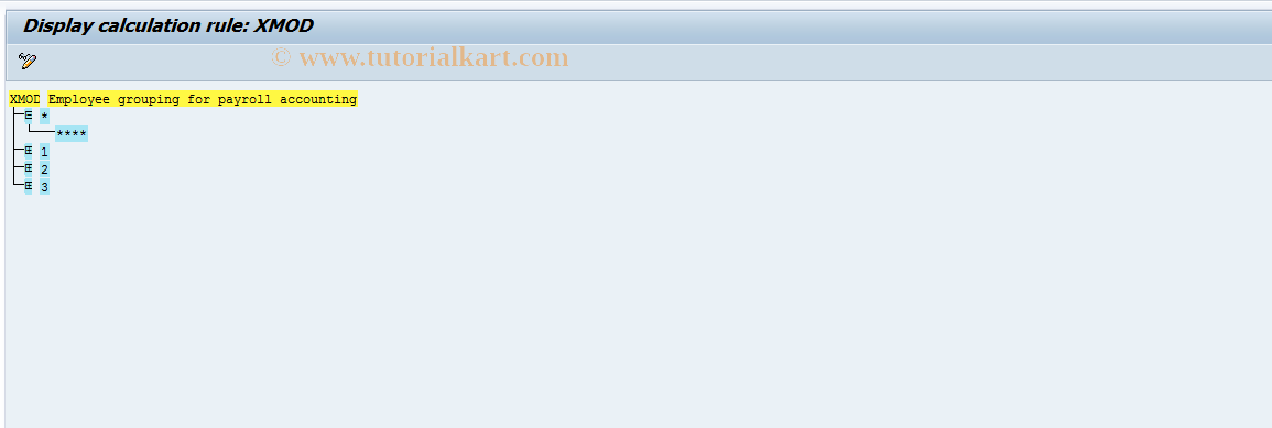 SAP TCode S_AHR_61000946 - IMG-Activity: OHAMX_BW004