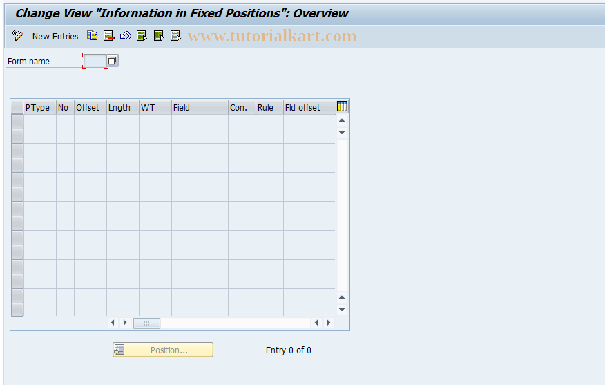 SAP TCode S_AHR_61000947 - IMG-Activity: SIMG_OHAAR_414