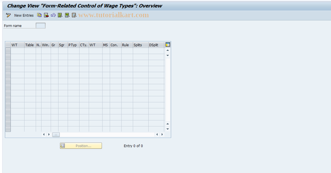 SAP TCode S_AHR_61000955 - IMG-Activity: SIMG_OHAAR_529