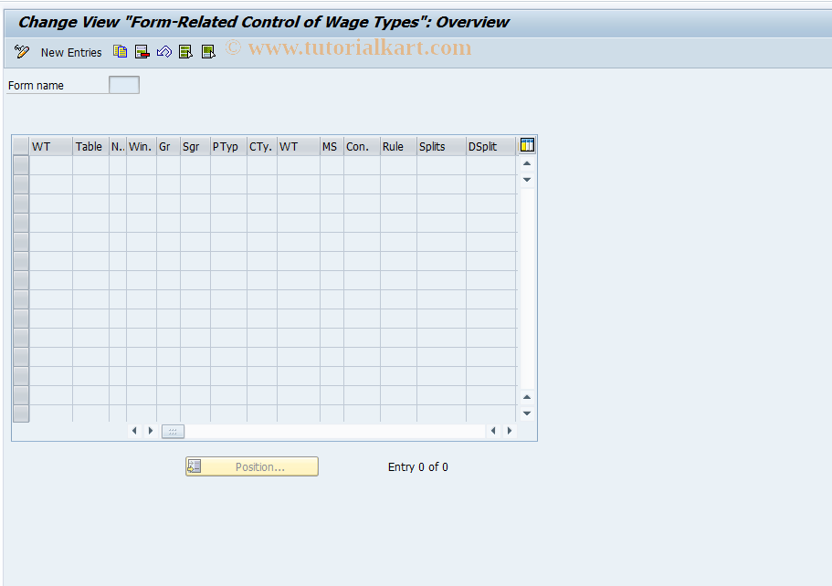 SAP TCode S_AHR_61000959 - IMG-Activity: SIMG_OHAAR_409