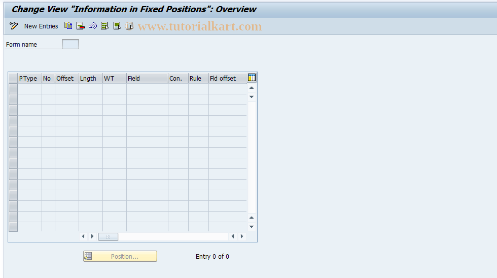 SAP TCode S_AHR_61000984 - IMG-Activity: SIMG_OHAAR_417