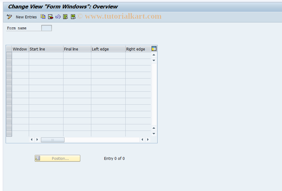 SAP TCode S_AHR_61000995 - IMG-Activity: SIMG_OHAAR_426