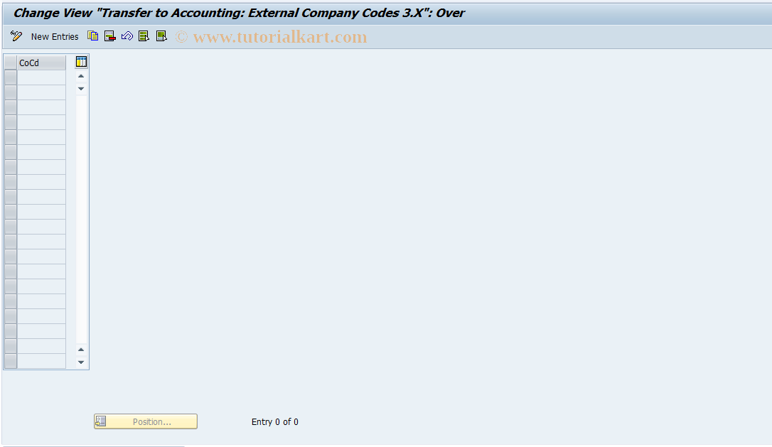 SAP TCode S_AHR_61001008 - IMG activity: OHABR_RI090