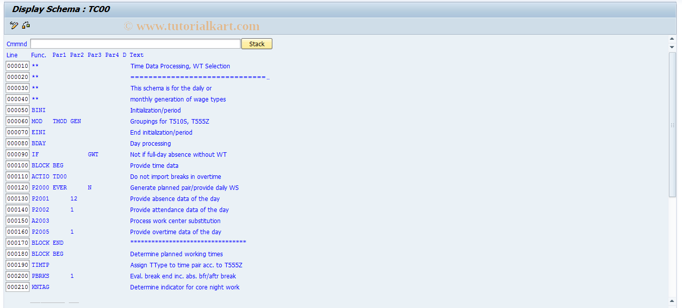 SAP TCode S_AHR_61001012 - IMG-Activity: OHAMX_TI323