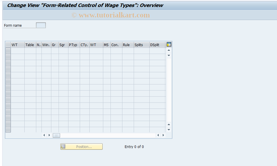 SAP TCode S_AHR_61001018 - IMG-Activity: SIMG_OHAAR_429