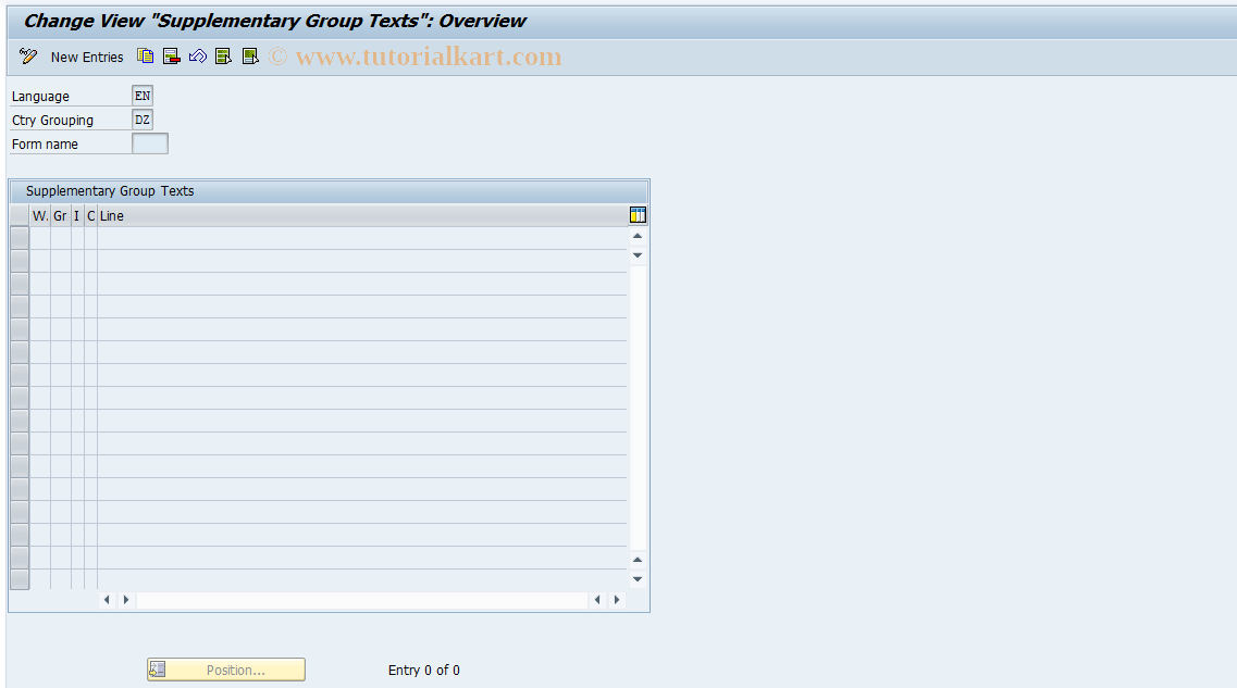 SAP TCode S_AHR_61001055 - IMG-Activity: SIMG_OHAAR_423