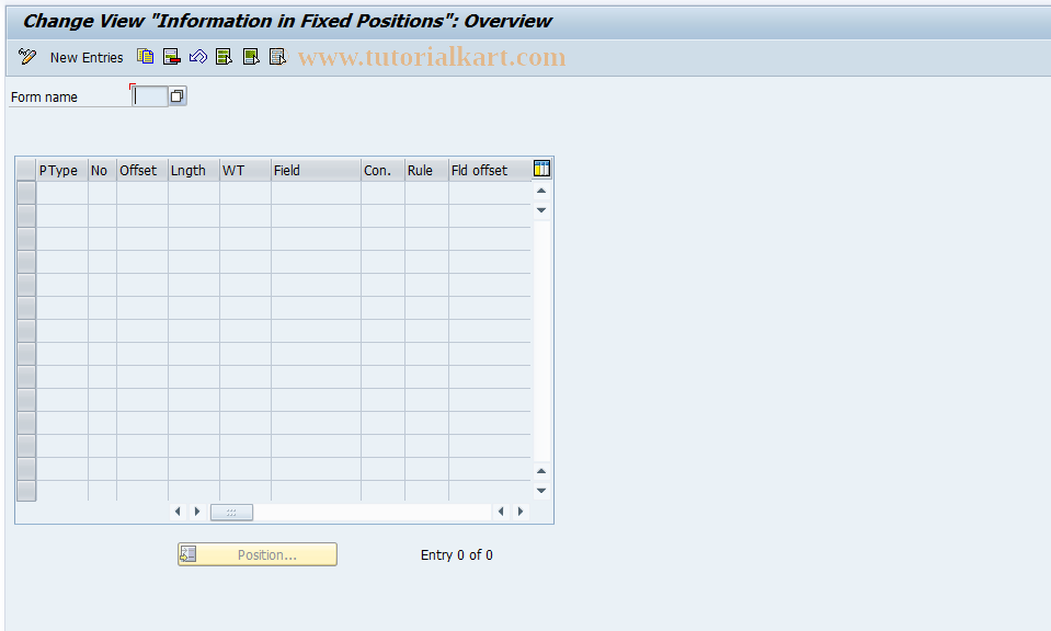 SAP TCode S_AHR_61001067 - IMG-Activity: SIMG_OHAAR_437