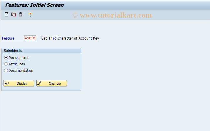 SAP TCode S_AHR_61001120 - Customizing Activity: OHAA5030