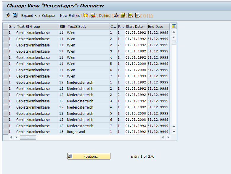 SAP TCode S_AHR_61001148 - Customizing Activity: OHAA102