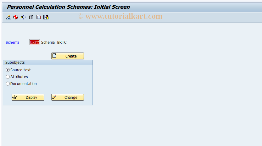 SAP TCode S_AHR_61001171 - IMG activity: OHABR_TI324