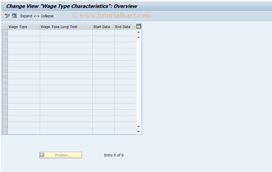 SAP TCode S_AHR_61001185 - IMG-Activity: OHAMX_PE223
