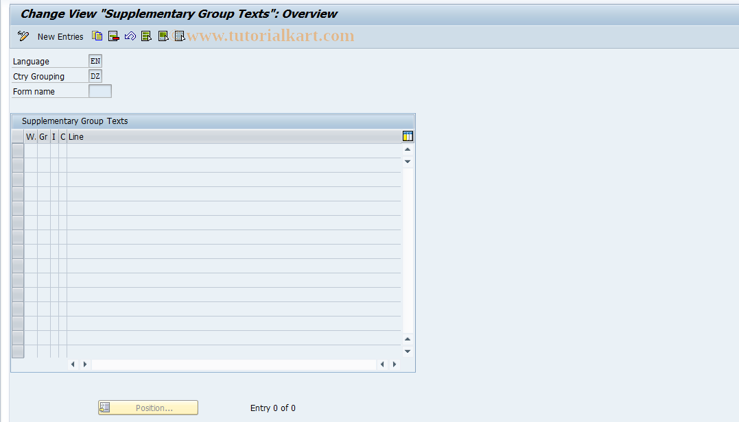 SAP TCode S_AHR_61001411 - IMG Activity: SIMG_OHAAT403