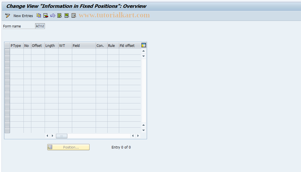 SAP TCode S_AHR_61001518 - IMG Activity: SIMG_OHAAT414