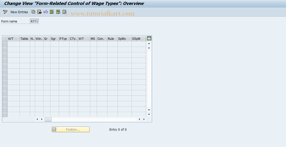 SAP TCode S_AHR_61001553 - IMG Activity: SIMG_OHAAT409