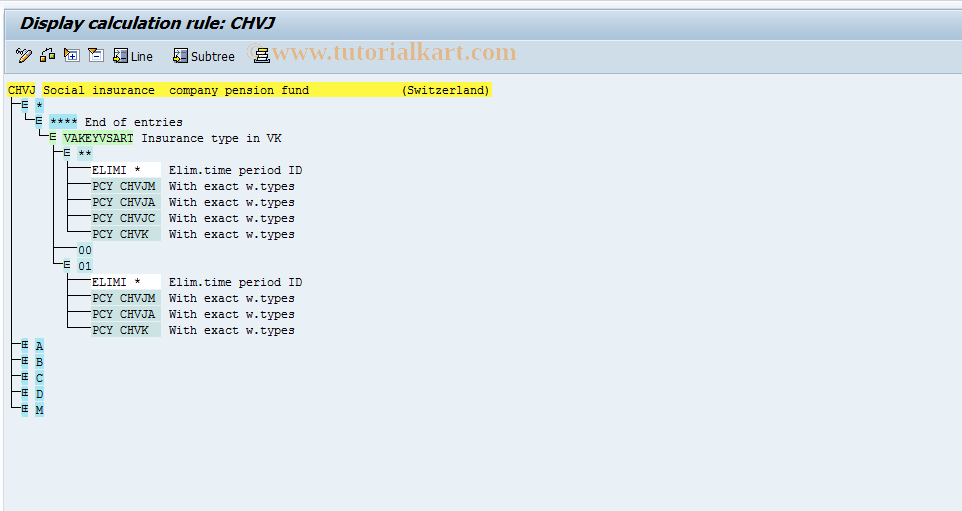 SAP TCode S_AHR_61001562 - IMG Activity: OHACPK013