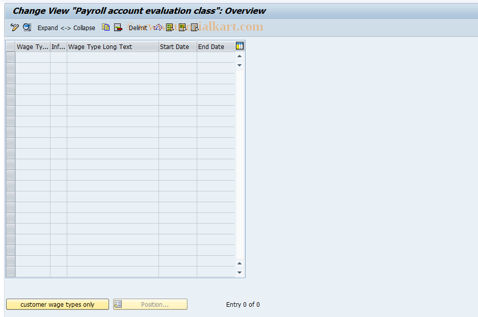 SAP TCode S_AHR_61001658 - IMG Activity: SIMG_OHAA438