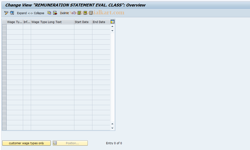 SAP TCode S_AHR_61001713 - IMG Activity: SIMG_OHAAT507