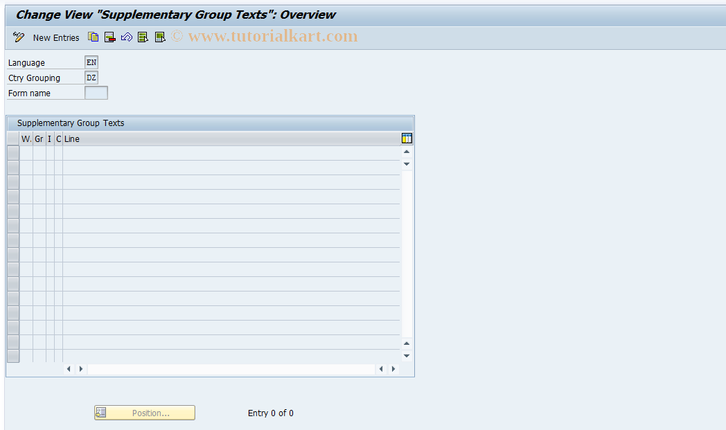 SAP TCode S_AHR_61001725 - IMG Activity: SIMG_OHAA427