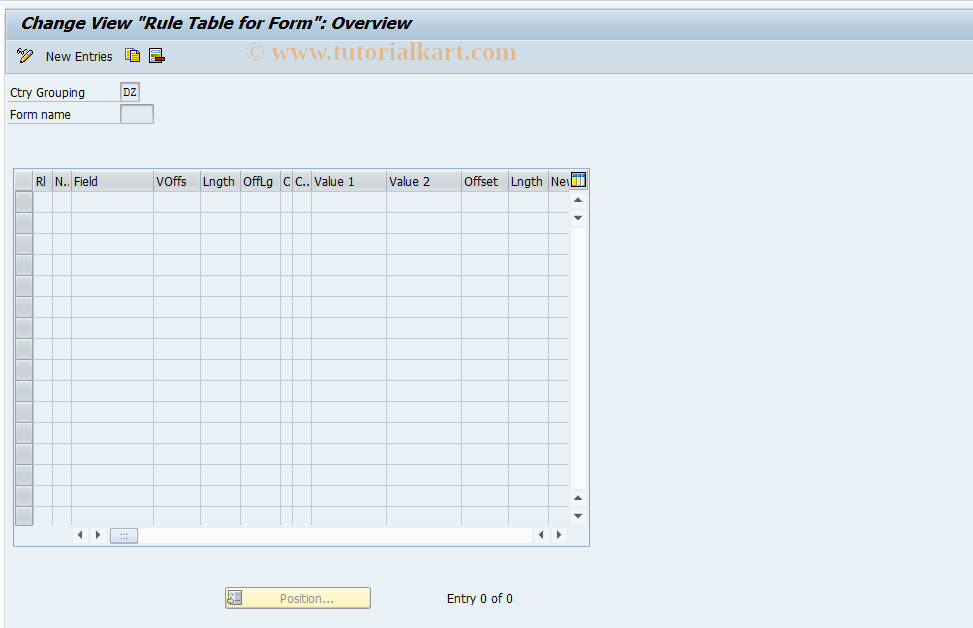 SAP TCode S_AHR_61001757 - IMG Activity: SIMG_OHAA467