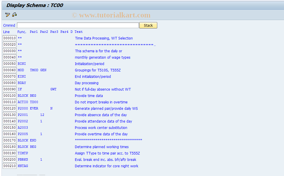 SAP TCode S_AHR_61001828 - IMG Activity: OHAATI364