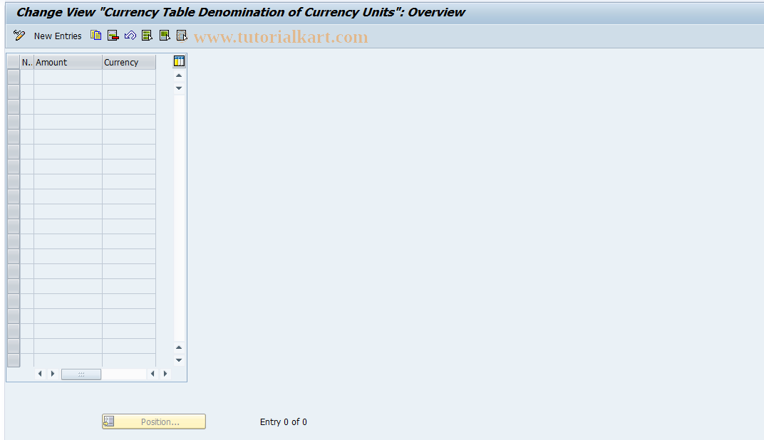 SAP TCode S_AHR_61001926 - IMG Activity: OHACMZ001