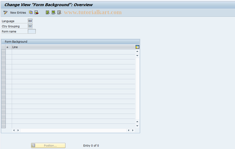 SAP TCode S_AHR_61001951 - IMG Activity: OHACSB001