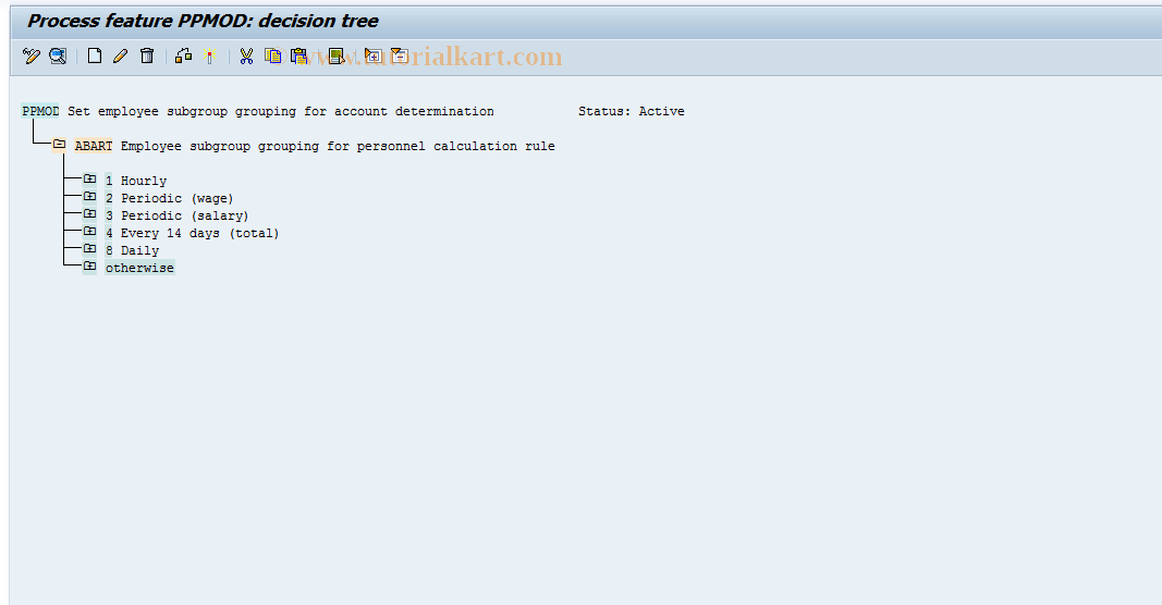 SAP TCode S_AHR_61001985 - IMG Activity: OHACRI015