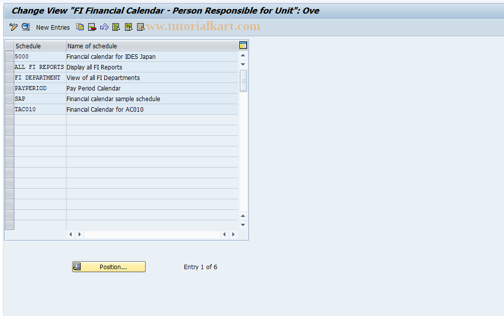 SAP TCode S_AHR_61002015 - IMG Activity: OHACPAY002