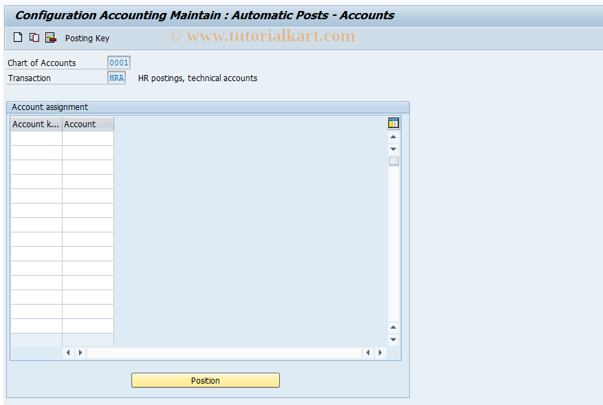 SAP TCode S_AHR_61002021 - IMG Activity: OHACRI056