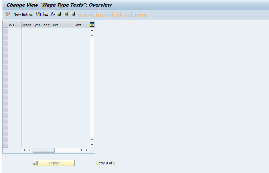 SAP TCode S_AHR_61002061 - IMG Activity: OHAAUM102