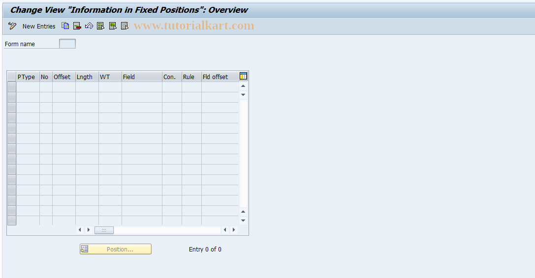 SAP TCode S_AHR_61002107 - IMG Activity: SIMG_OHAC417