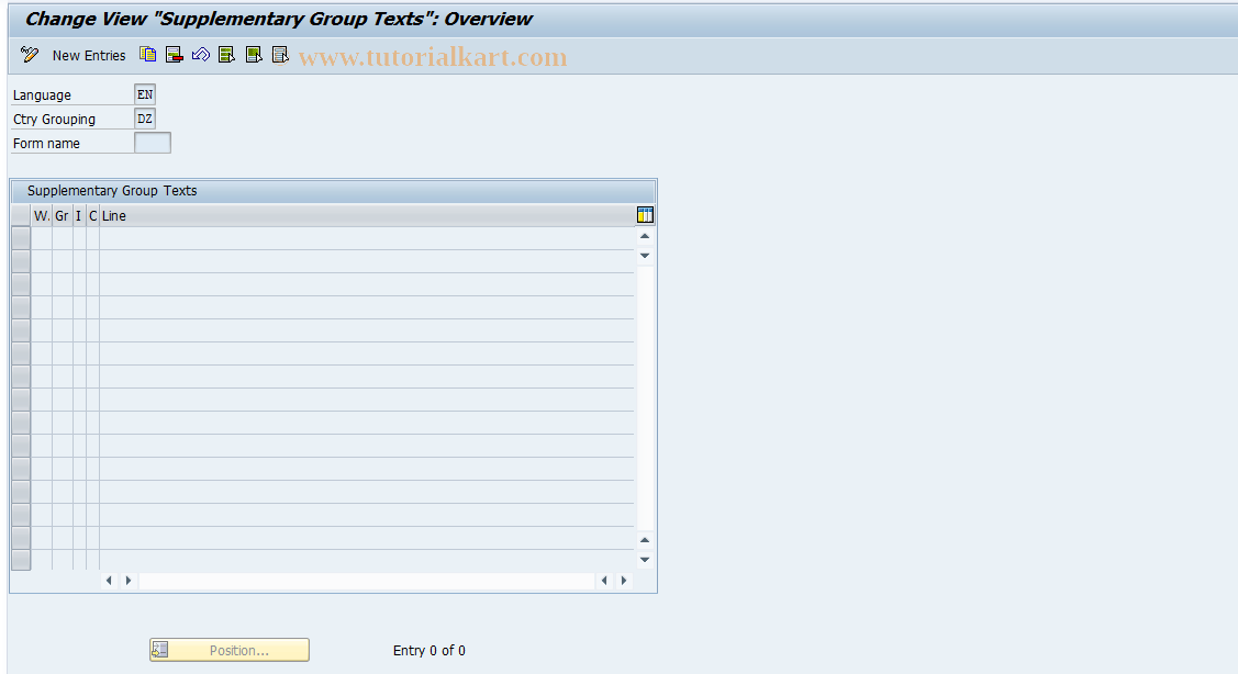 SAP TCode S_AHR_61002118 - IMG Activity: SIMG_OHAC407