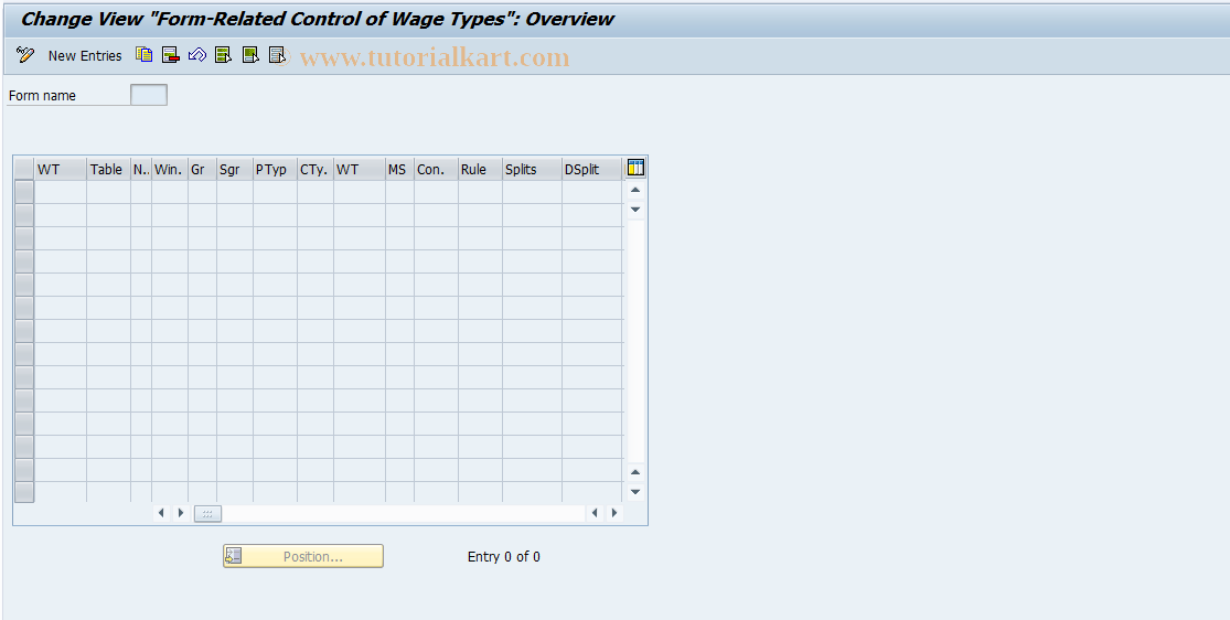 SAP TCode S_AHR_61002128 - IMG Activity: SIMG_OHAC415