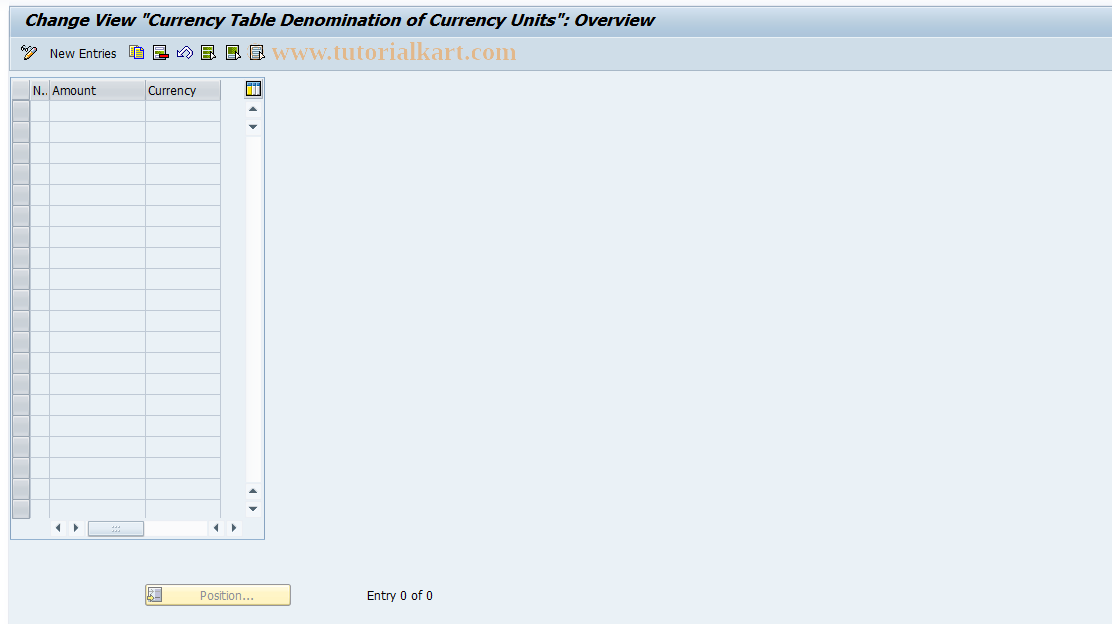 SAP TCode S_AHR_61002133 - IMG-Aktivität: OHAWMZ001