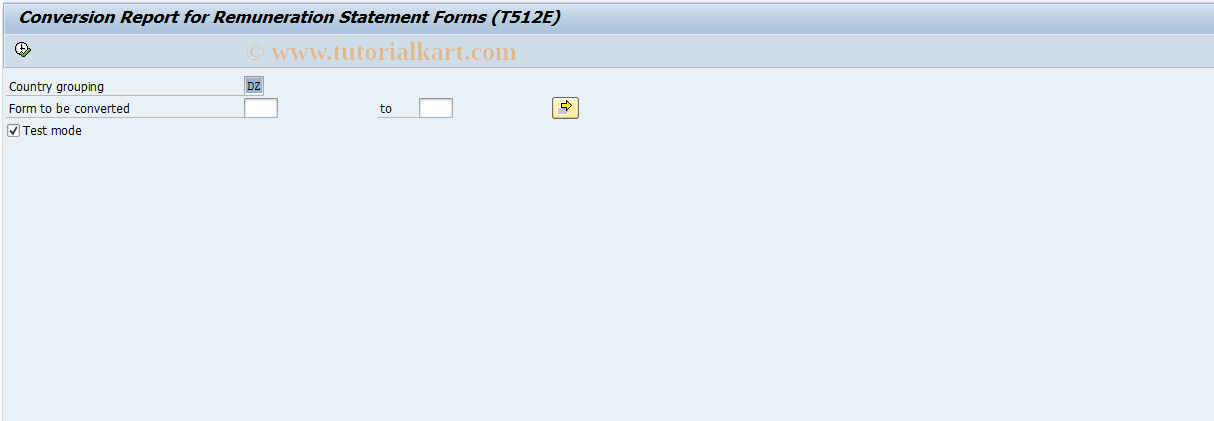 SAP TCode S_AHR_61002144 - IMG-Aktivität: OHAW483