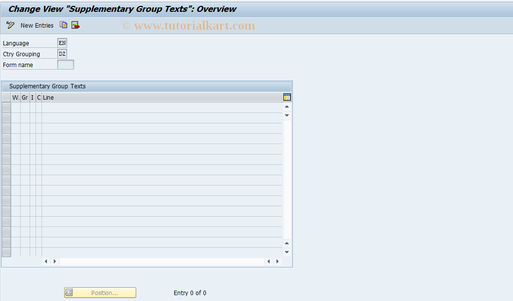 SAP TCode S_AHR_61002204 - IMG-Aktivität: SIMG_OHAW407