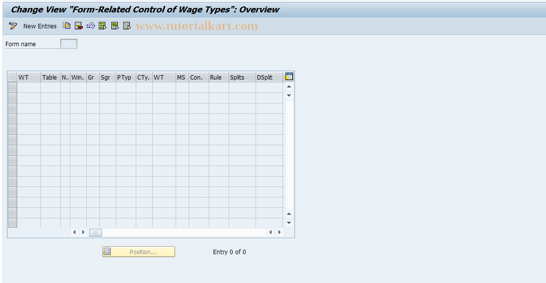 SAP TCode S_AHR_61002205 - IMG Activity: SIMG_OHAC429