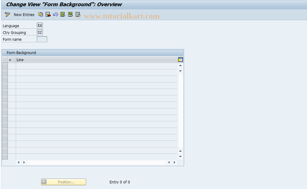 SAP TCode S_AHR_61002232 - IMG-Aktivität: SIMG_OHAW402