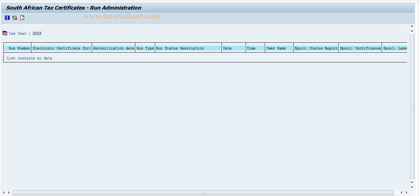 SAP TCode S_AHR_61002259 - IMG-Aktivität: OHAZA_IRP58