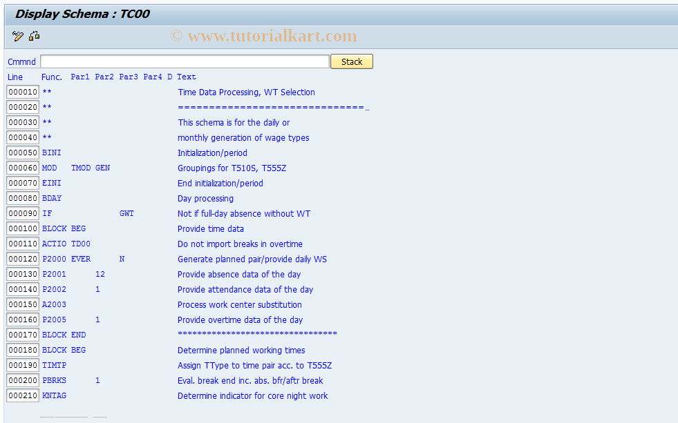 SAP TCode S_AHR_61002307 - IMG-Aktivität: OHATW_TI323