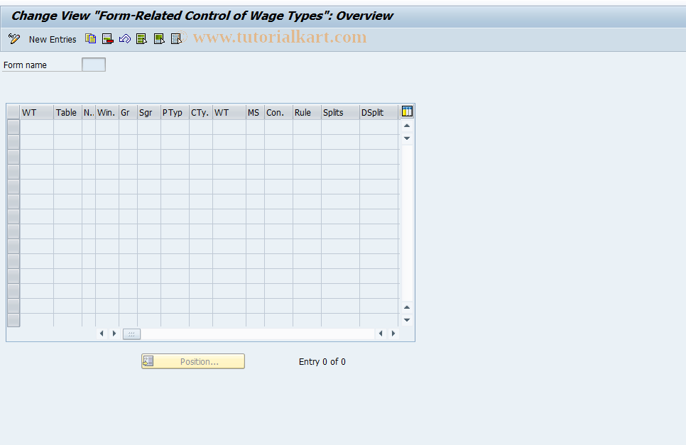 SAP TCode S_AHR_61002361 - IMG-Aktivität: SIMG_OHAW429