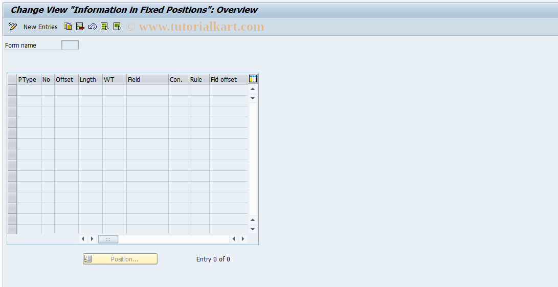 SAP TCode S_AHR_61002451 - IMG-Aktivität: SIMG_OHAW814