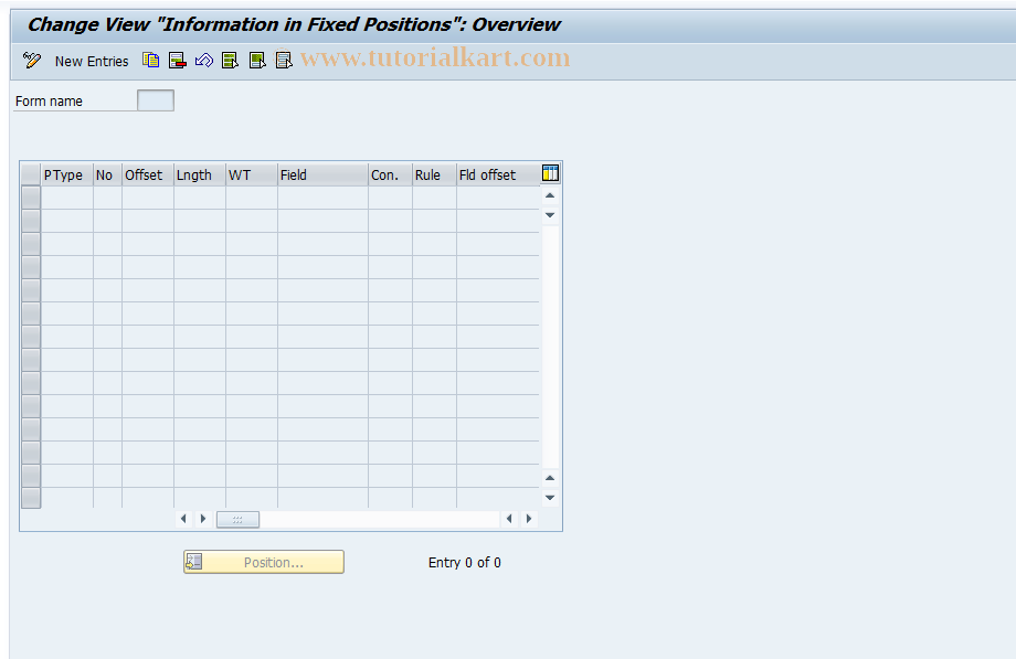 SAP TCode S_AHR_61002455 - IMG-Aktivität: SIMG_OHAW418