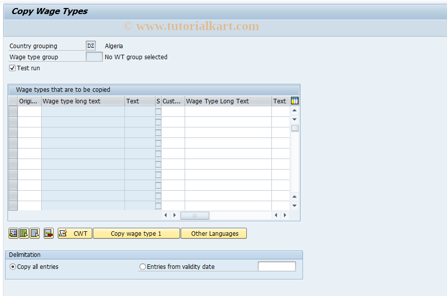 SAP TCode S_AHR_61002459 - IMG-Aktivität: OHATW_NH212