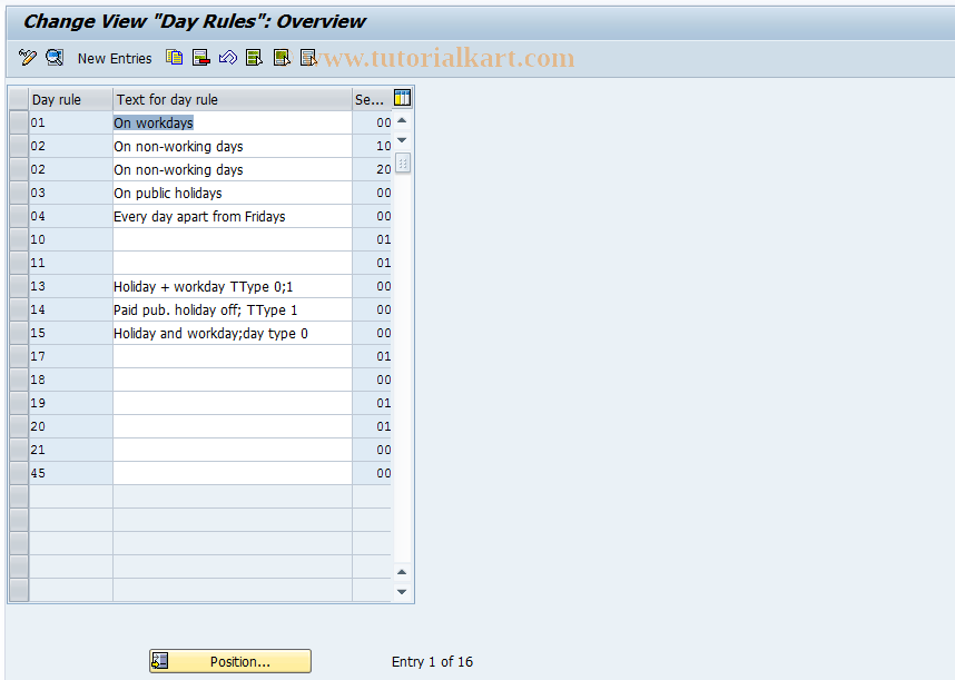 SAP TCode S_AHR_61002465 - IMG-Aktivität: OHATW_AB004