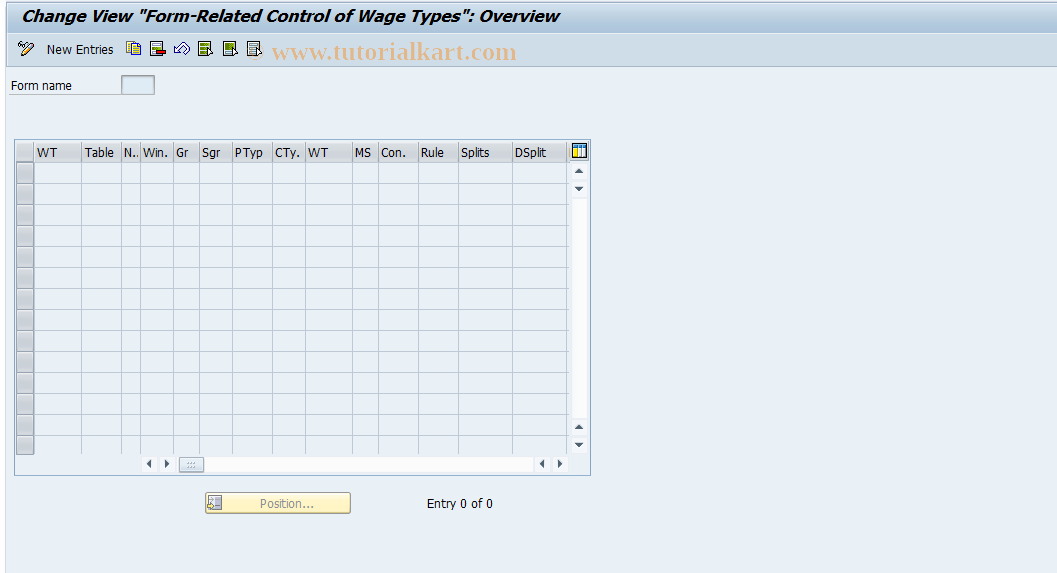 SAP TCode S_AHR_61002470 - IMG-Aktivität: SIMG_OHAW461