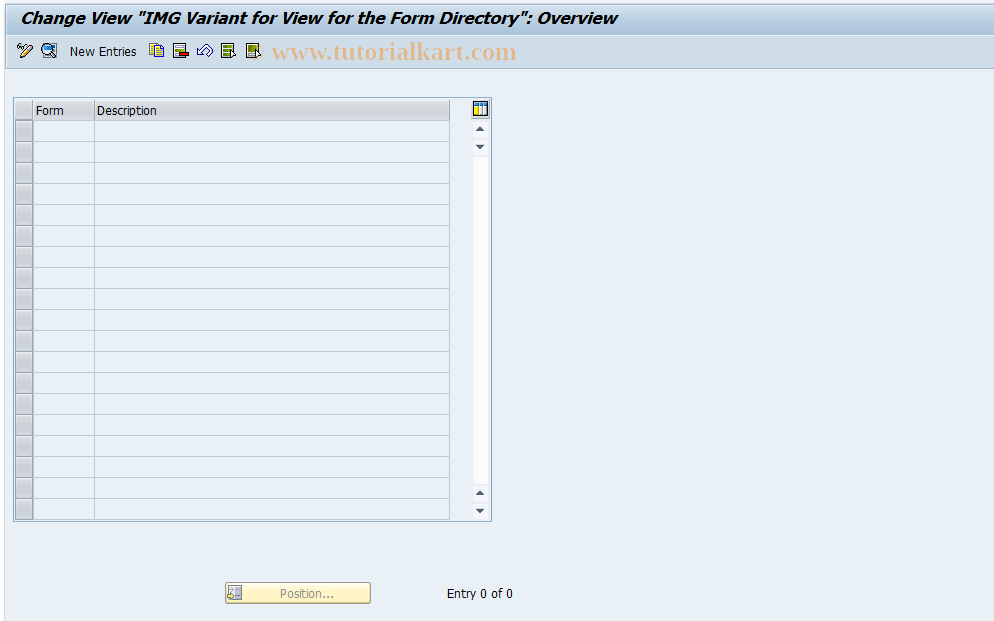 SAP TCode S_AHR_61002481 - IMG-Aktivität: SIMG_OHAW435