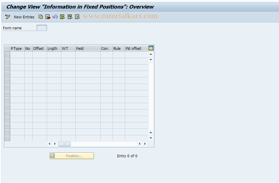 SAP TCode S_AHR_61002490 - IMG-Aktivität: SIMG_OHAW425