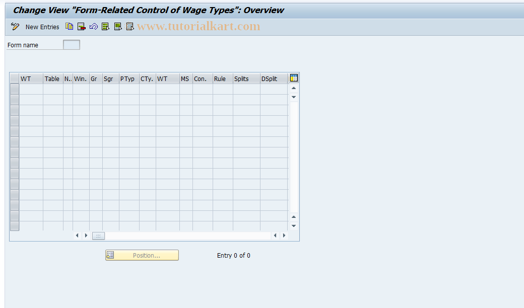 SAP TCode S_AHR_61002508 - IMG-Aktivität: SIMG_OHATW_429