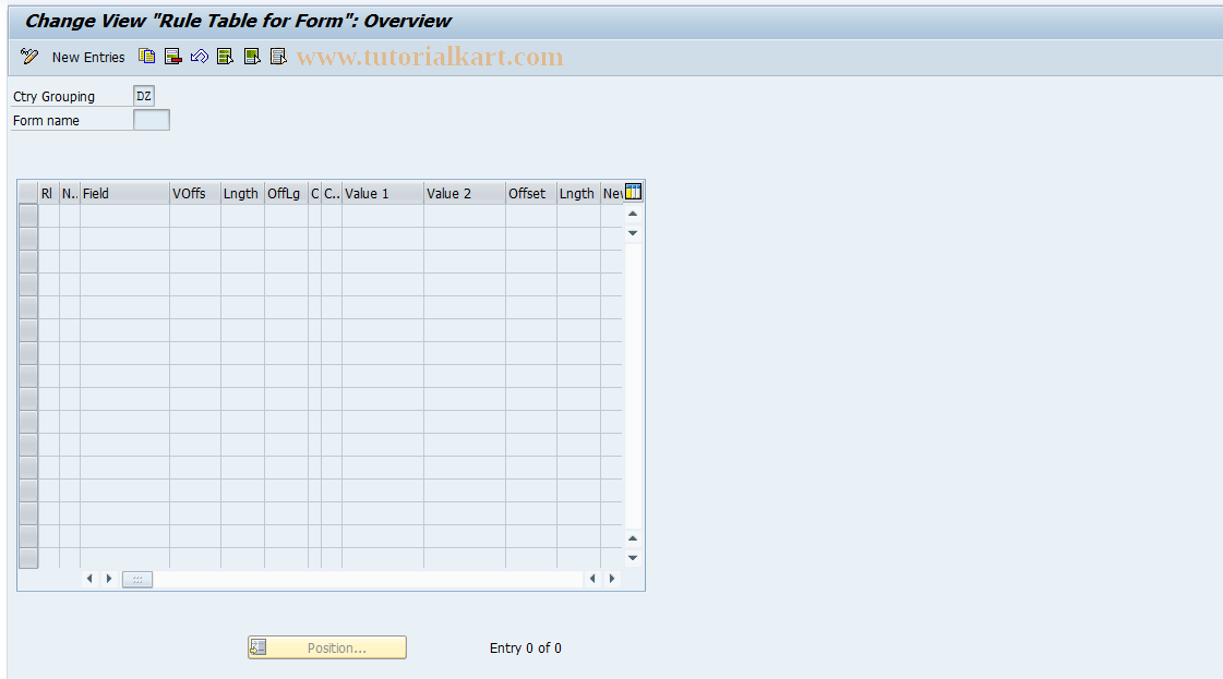 SAP TCode S_AHR_61002520 - IMG Activity: SIMG_OHAC430